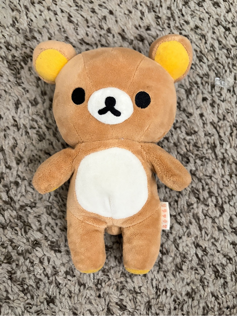 Rilakkuma bear zipper plushie